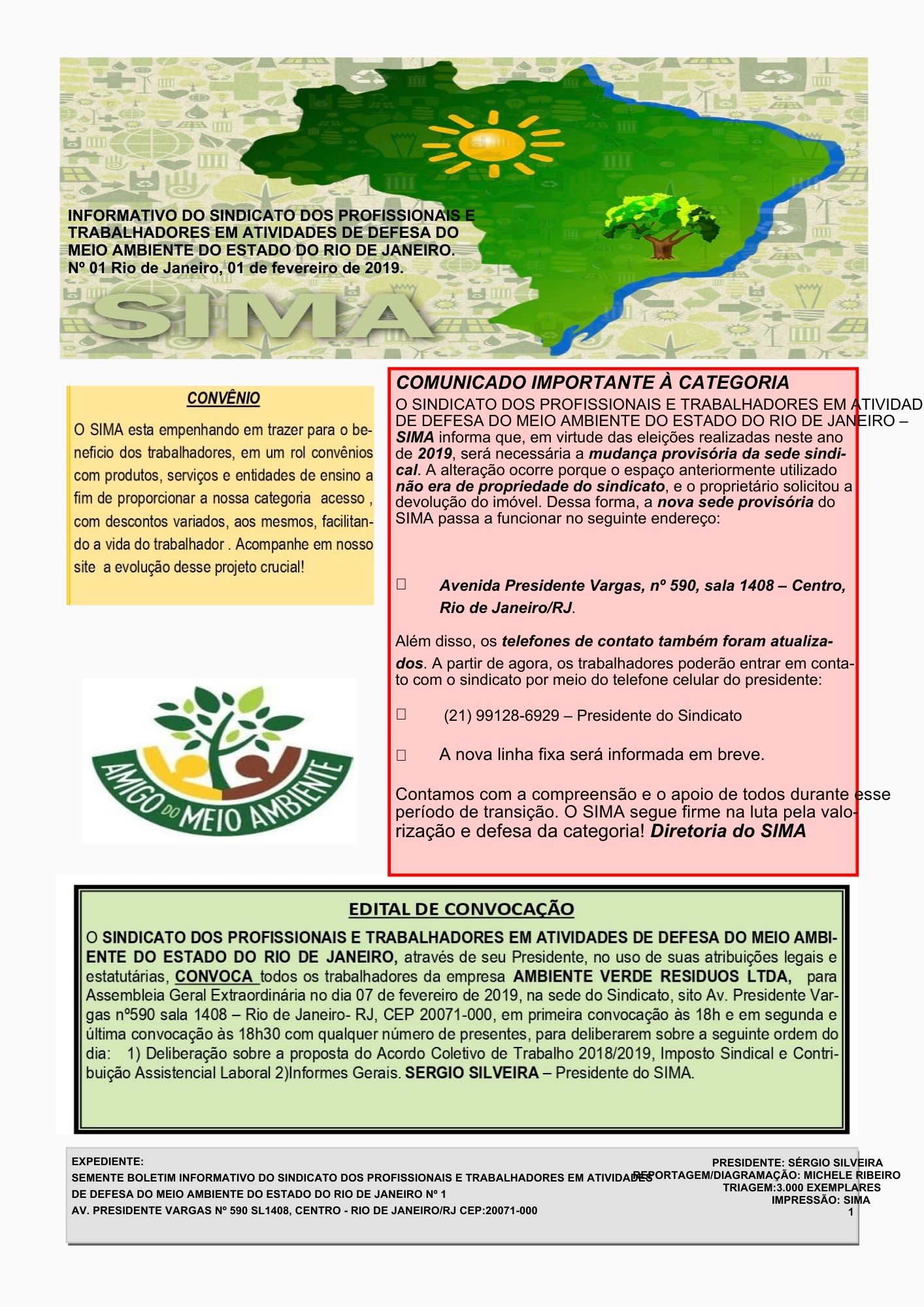 Boletim de Convocação